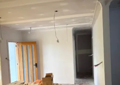 Internal painting prep plastering