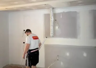 Internal painting prep plastering
